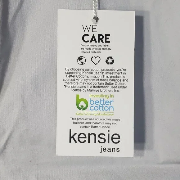 Kensie Womens Size 0/25 Girlfriend Style Joggers Light Gray Casual Pants - Picture 9 of 13